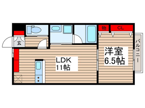 フォンテ鷺沼の物件間取画像